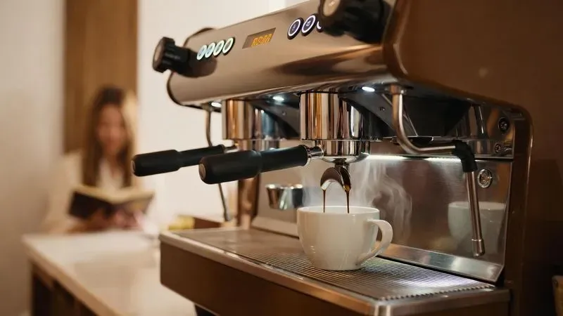 Cinematic Ultrarealistic Coffee Shops