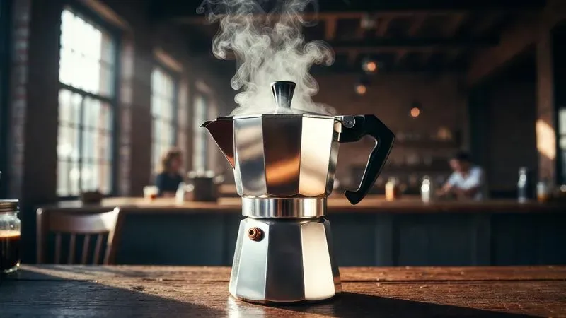 Cinematic Ultrarealistic Coffee Shops