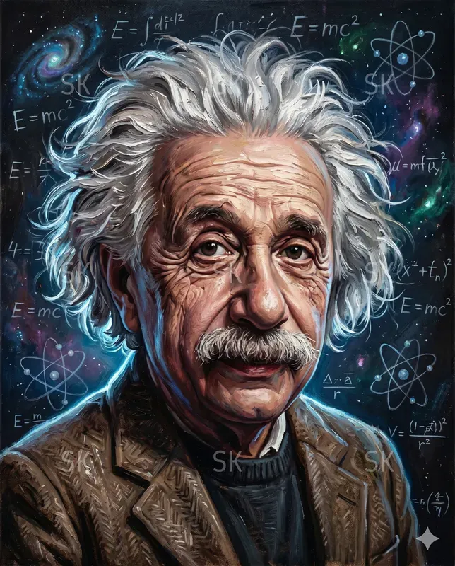 Cinematic Oil Caricature Paintings