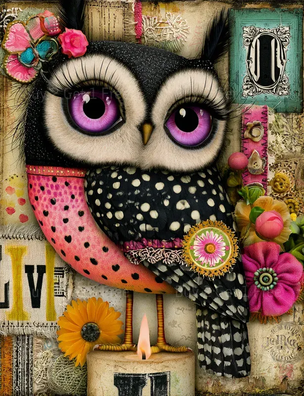 Gothic Tattoo Girl Junk Journals