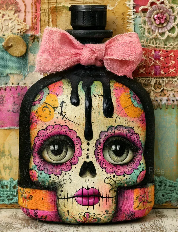 Gothic Tattoo Girl Junk Journals