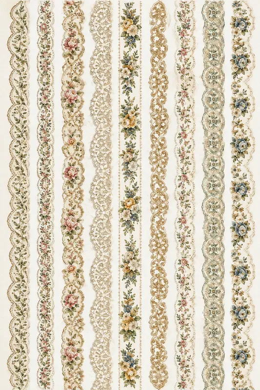 Vintage Ornamental Border Designs