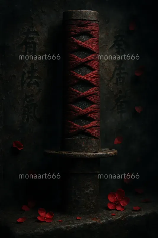Crimson Shadows Dark Japanese Aesthetics