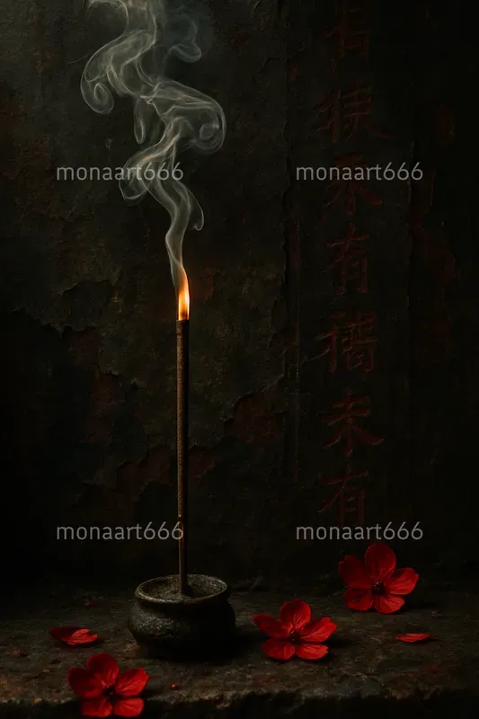 Crimson Shadows Dark Japanese Aesthetics