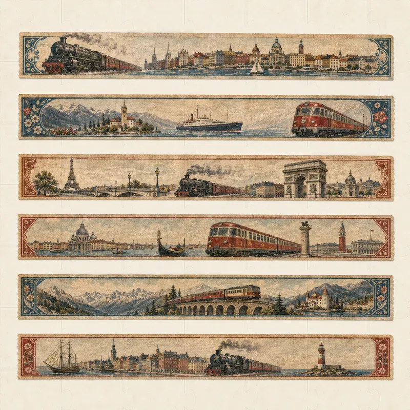 Vintage Washi Tape Creators