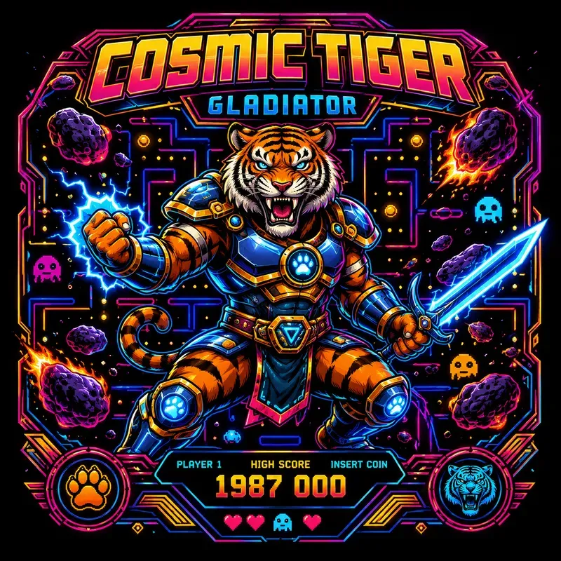 Retro Arcade Battle Emblems