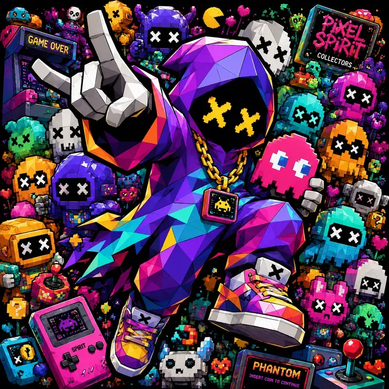 Polygon Pop Street Icons