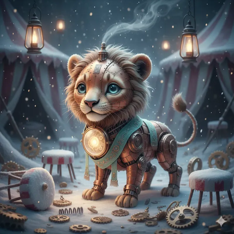 Snowbound Clockwork Circus Sets