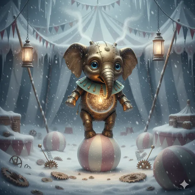 Snowbound Clockwork Circus Sets
