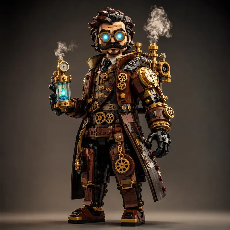 Cinematic Lego Fantasy Characters