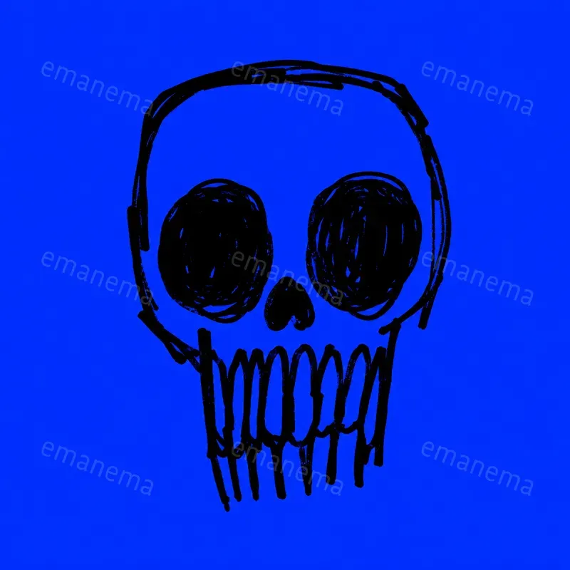 Underground Punk Scribble Art