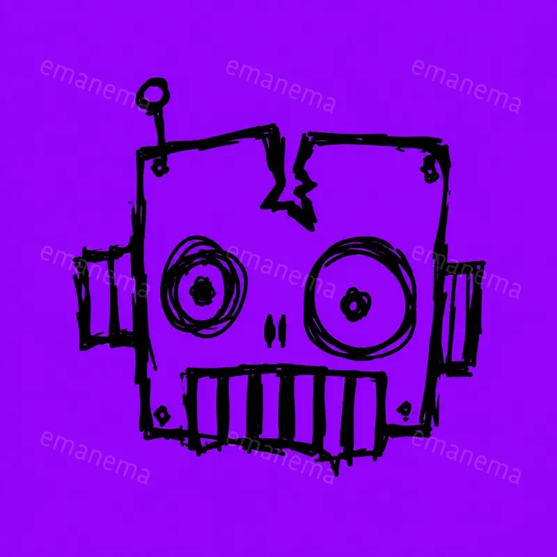 Underground Punk Scribble Art