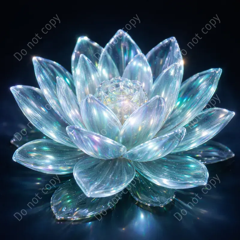 Glass Flower Art Any Blooms