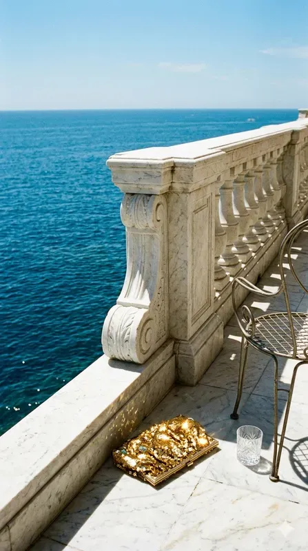 70s Riviera Noir Architecture