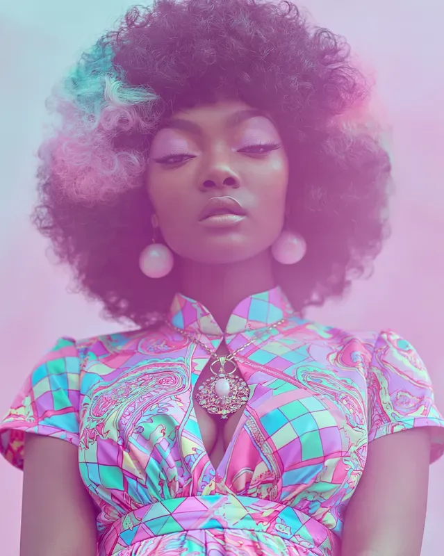 Vintage Pastel Profile Photos