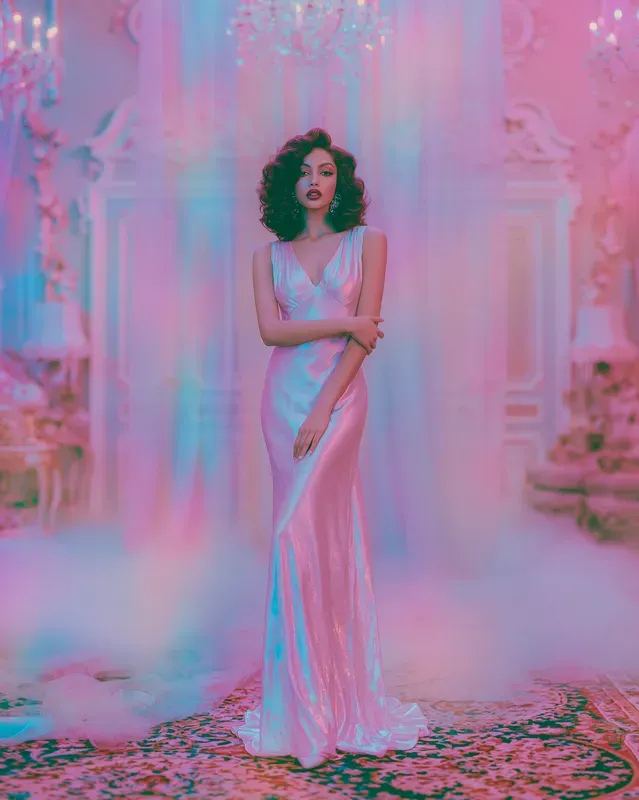 Vintage Pastel Profile Photos