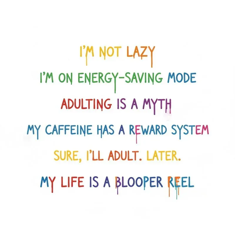 Raw Art Brut Typography Quotes