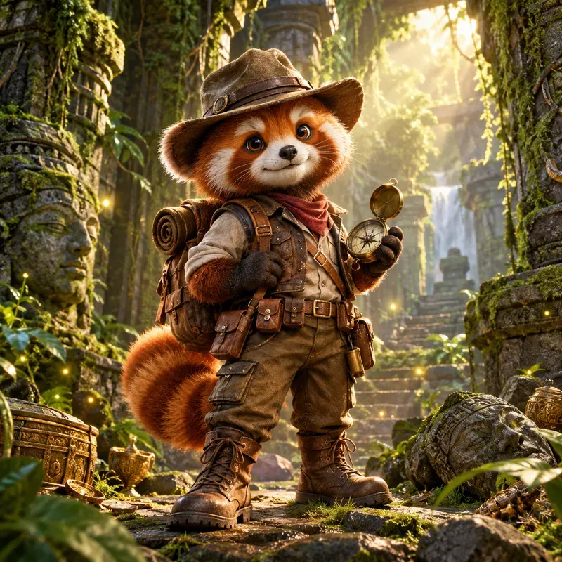Cinematic Animal Character Art