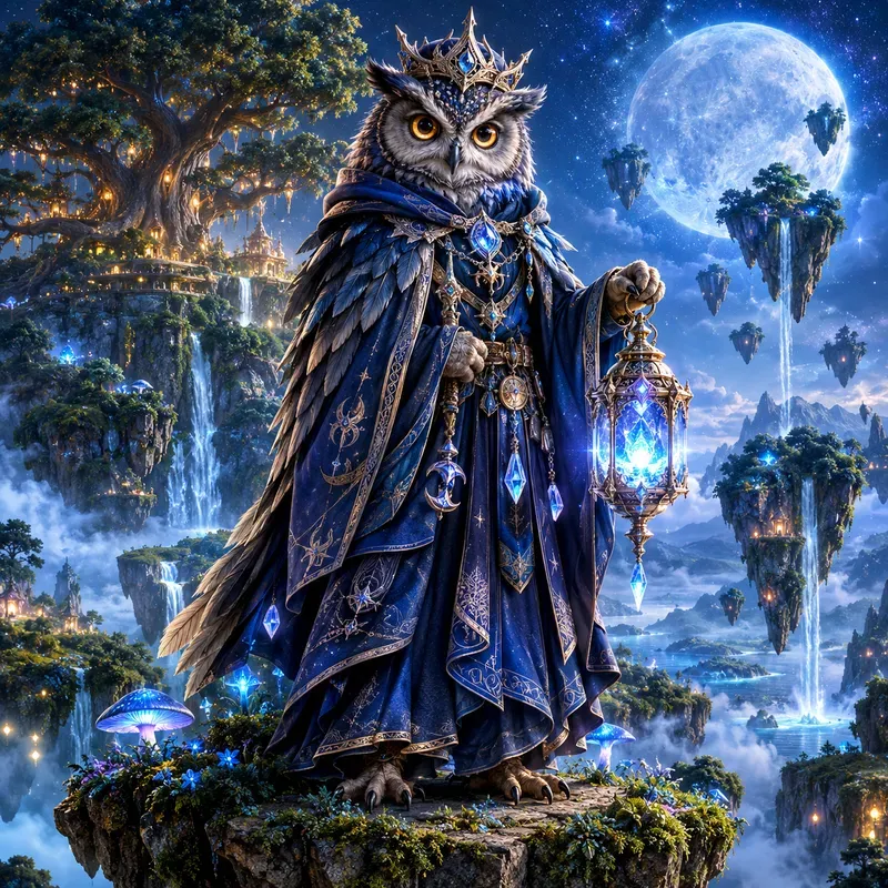 Cinematic Animal Character Art