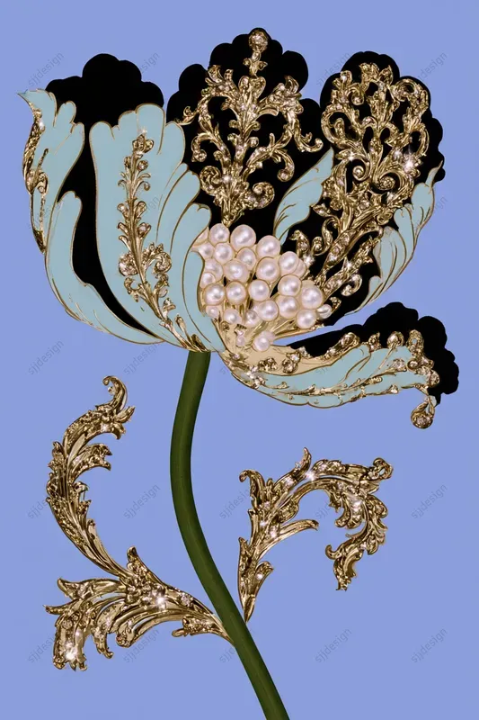 Rococo Fashion Illustrations