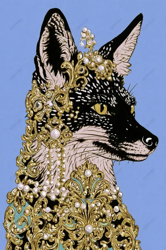 Rococo Fashion Illustrations