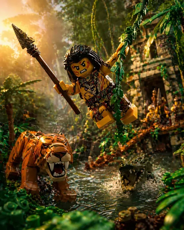 Lego Cinematic Action Scenes Hyper 8K