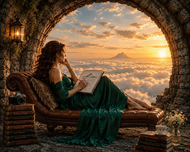 Cloudscape Archway Reading Nooks