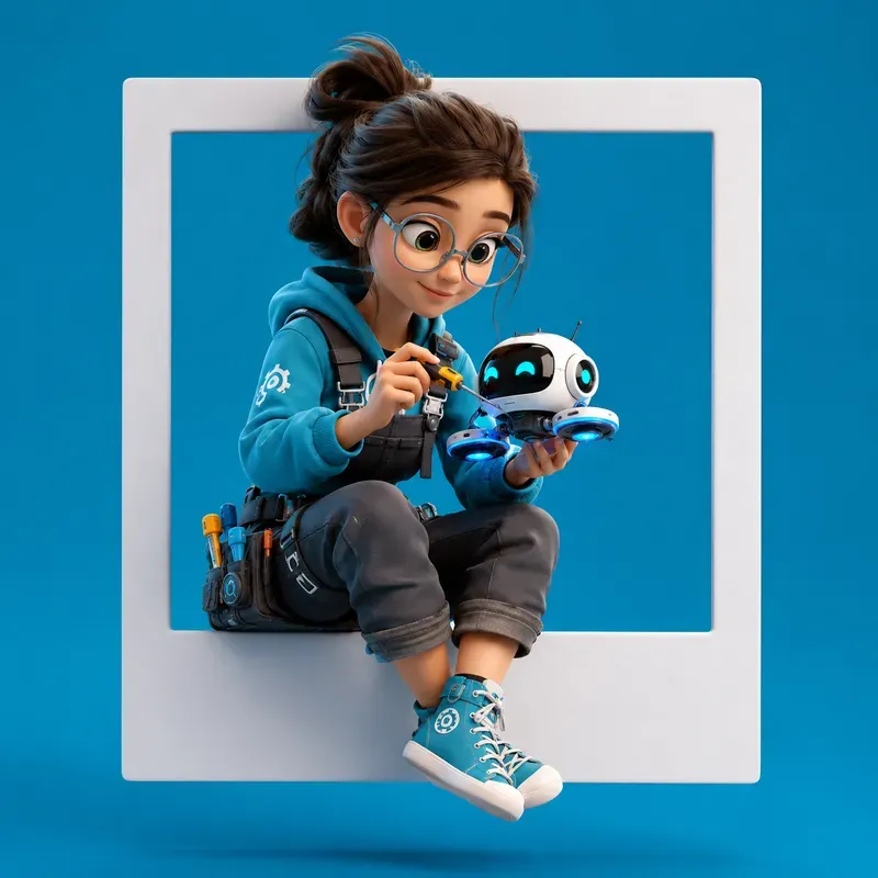 3D Character Studio Popout Portraits