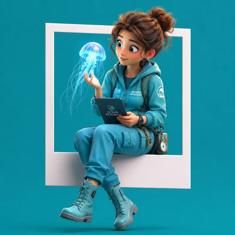 3D Character Studio Popout Portraits