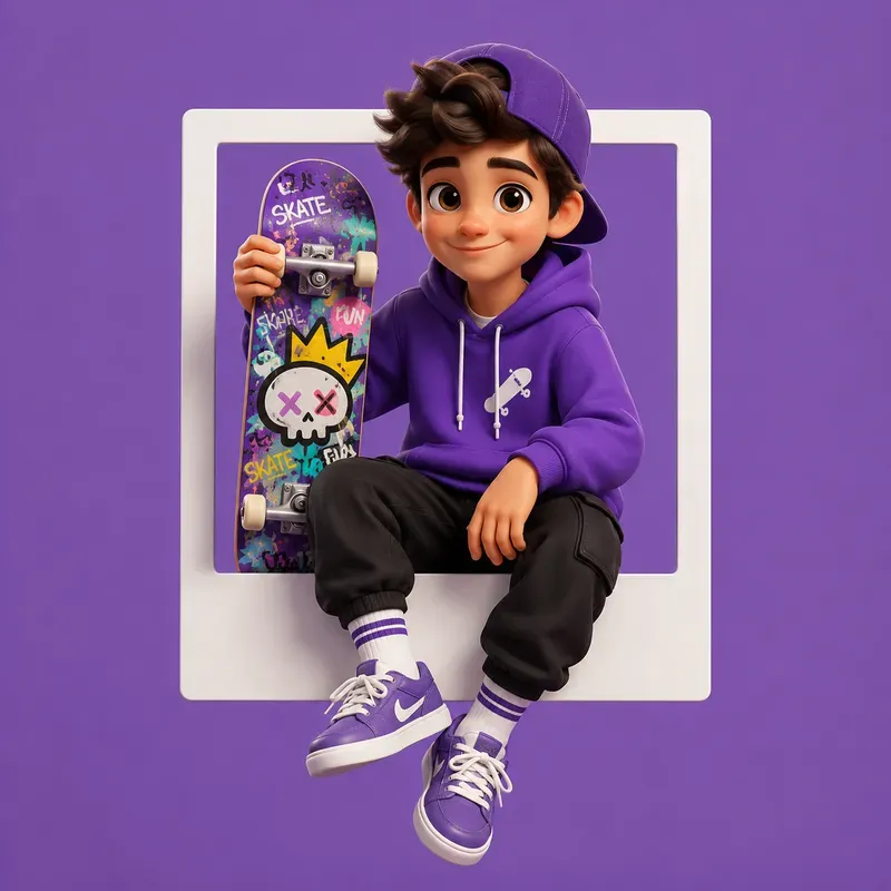 3D Character Studio Popout Portraits