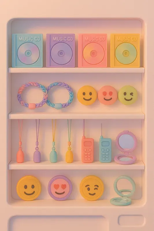 Y2k Clay Collectibles Shelves Aesthetic