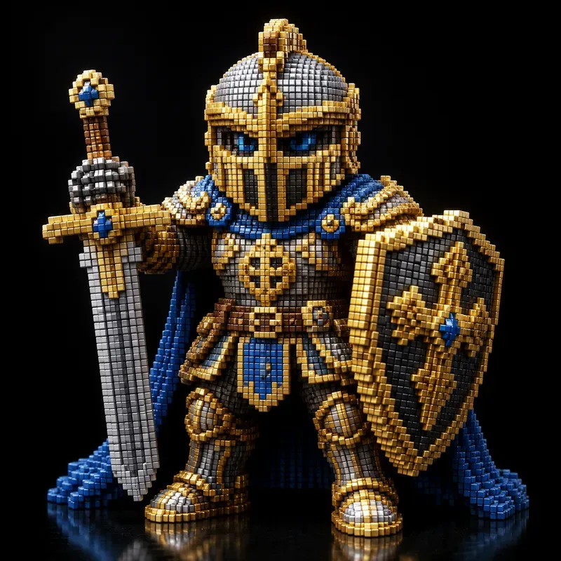 Premium Voxel Cube Character Collections
