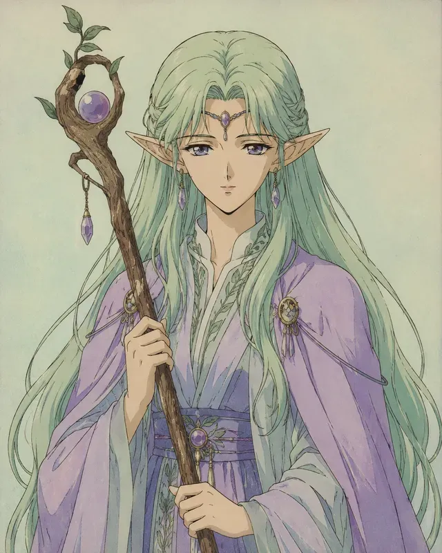 1990s Anime Character Portrait Generator