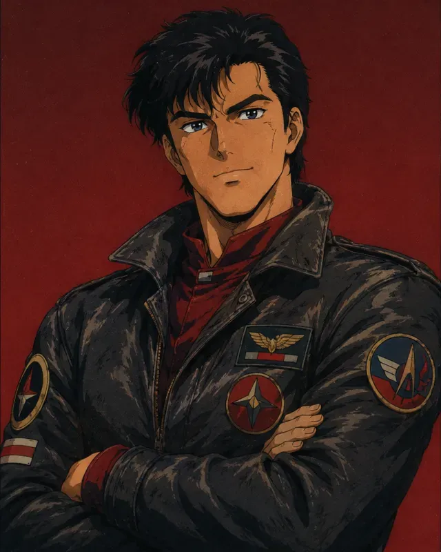 1990s Anime Character Portrait Generator