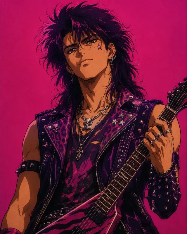 1990s Anime Character Portrait Generator
