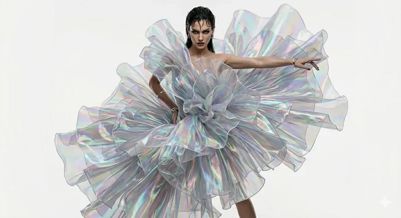 Avantgarde Kinetic Fashion Sculptures