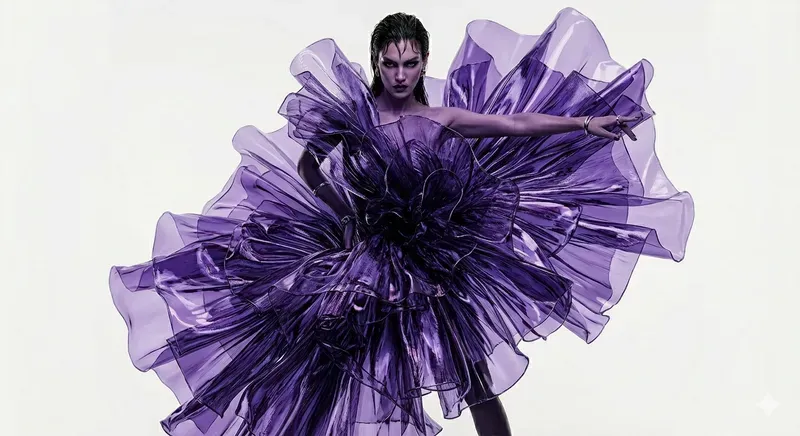 Avantgarde Kinetic Fashion Sculptures