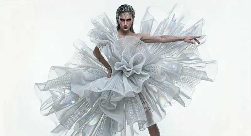 Avantgarde Kinetic Fashion Sculptures