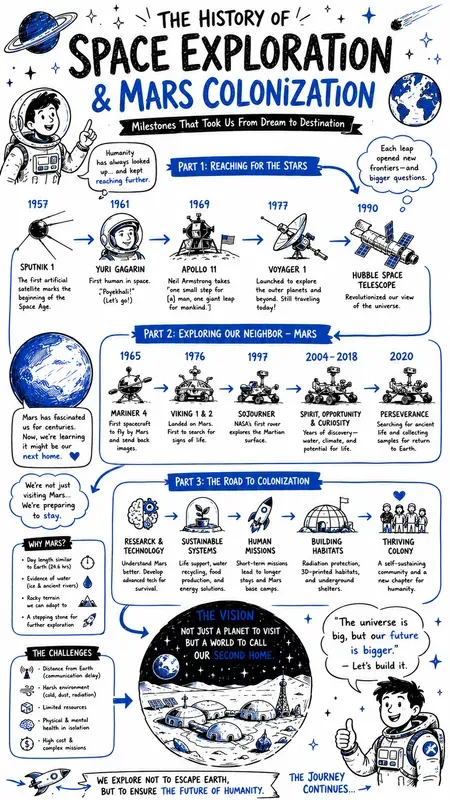 Visual Mindmap Doodle Infographics