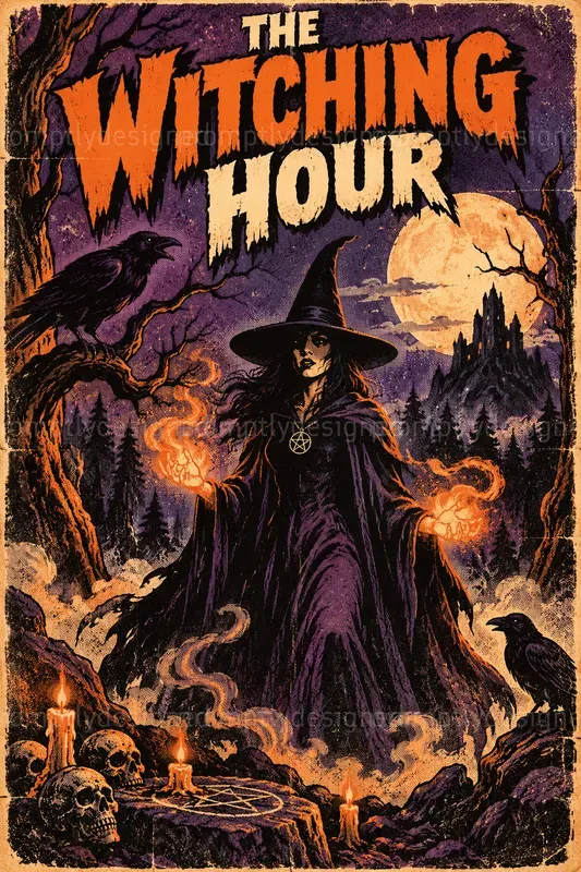 Pulp Comic Horror Posters