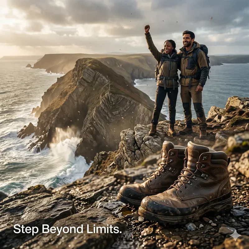 Elite Summit Hike Boots Product Adverts