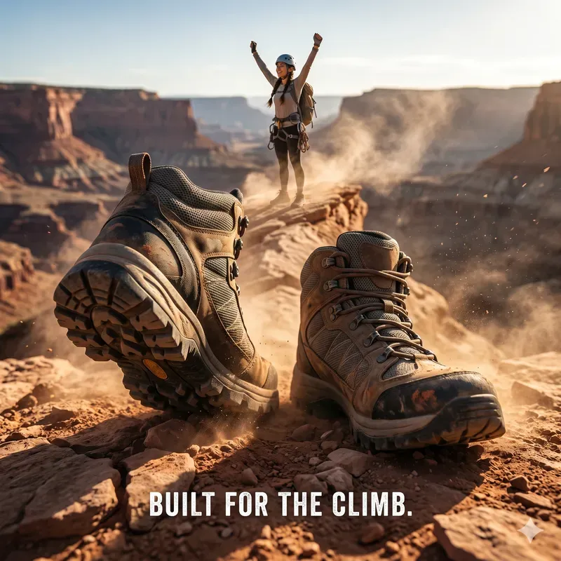 Elite Summit Hike Boots Product Adverts