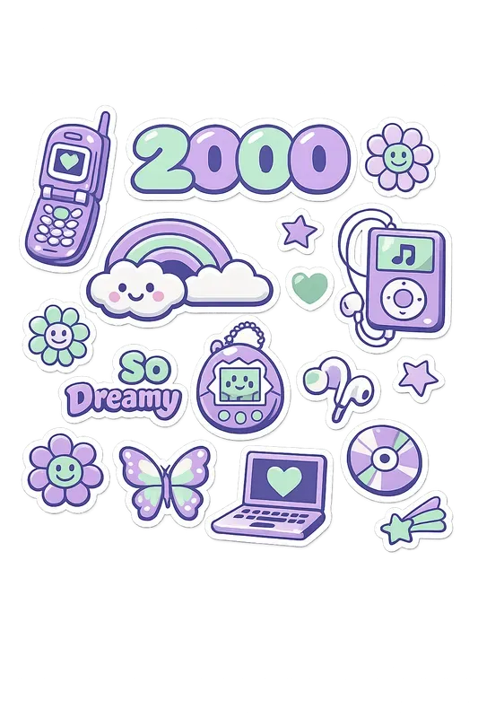 Aesthetic Vinyl Sticker Pack Bundles