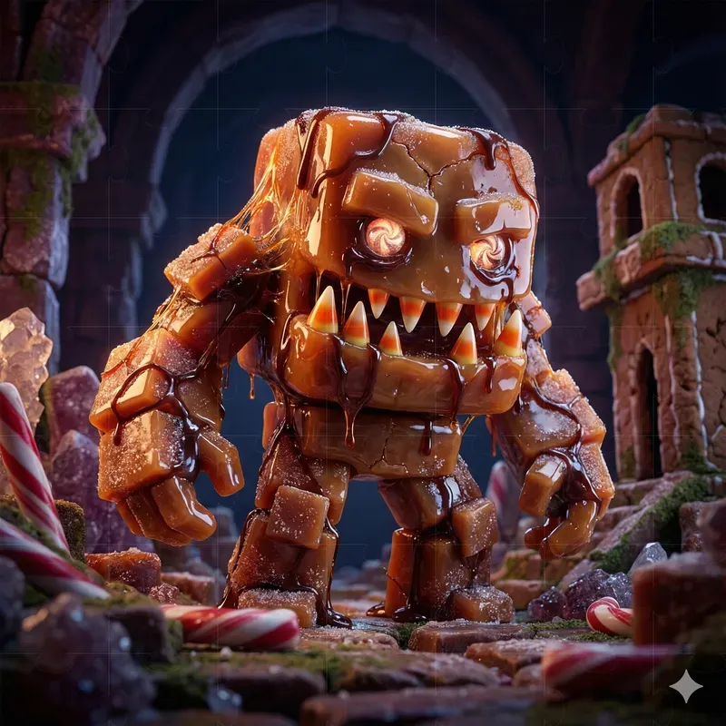 Candy Horror Monster Illustrations