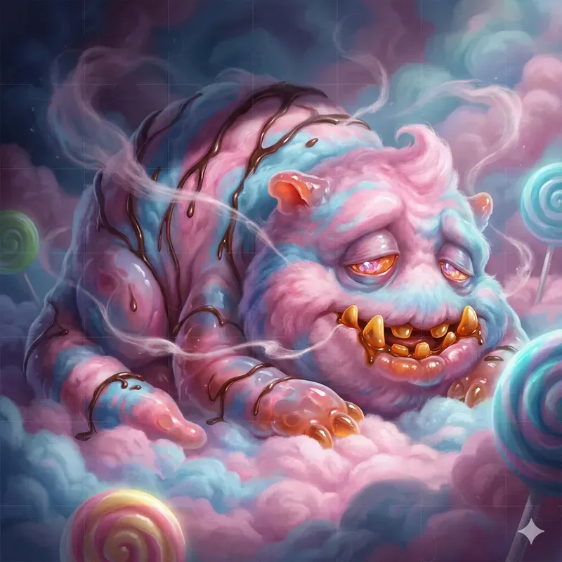 Candy Horror Monster Illustrations