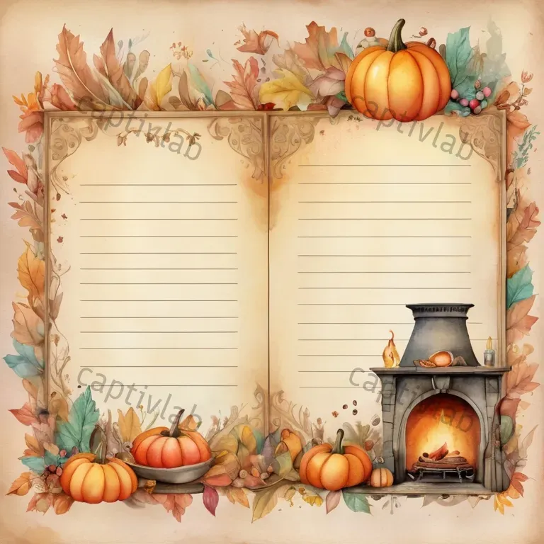 Whimsical Thanksgiving Stationery Sets