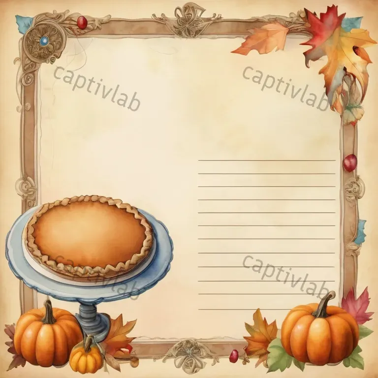 Whimsical Thanksgiving Stationery Sets