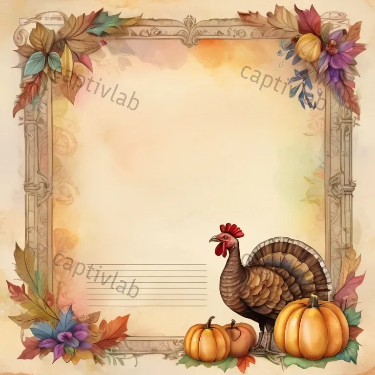 Whimsical Thanksgiving Stationery Sets