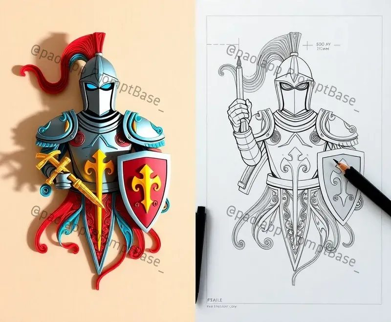 Paper Strip Art Tutorials