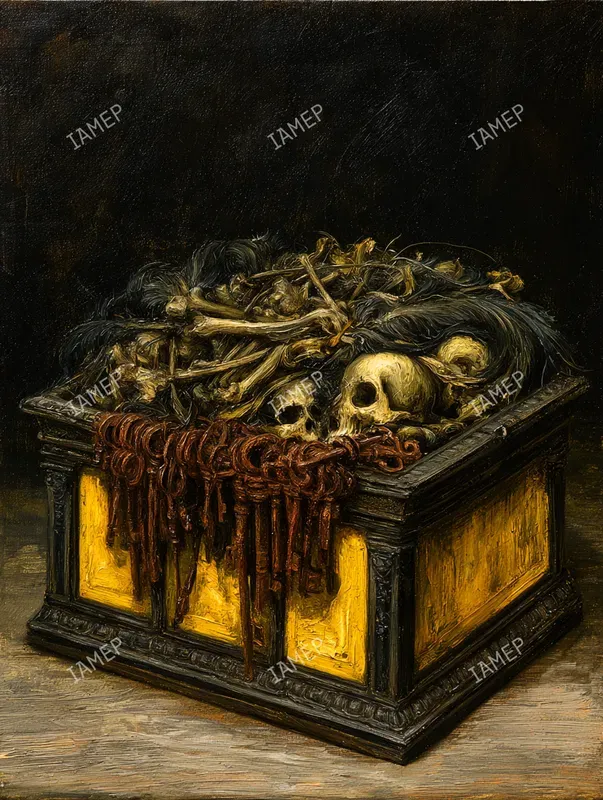Gothic Death Relic Paintings